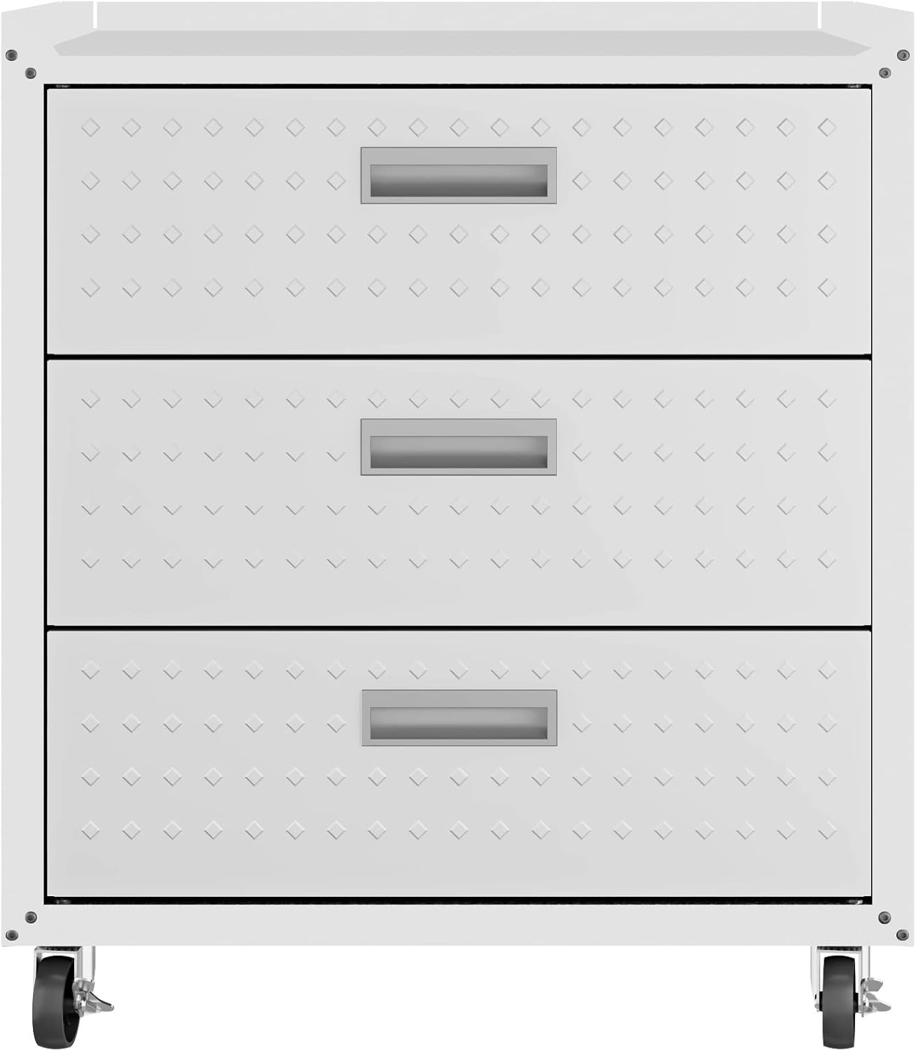 Manhattan Comfort Dual Fortress Floating Garage Storage Cabinet, 1, Black/Grey